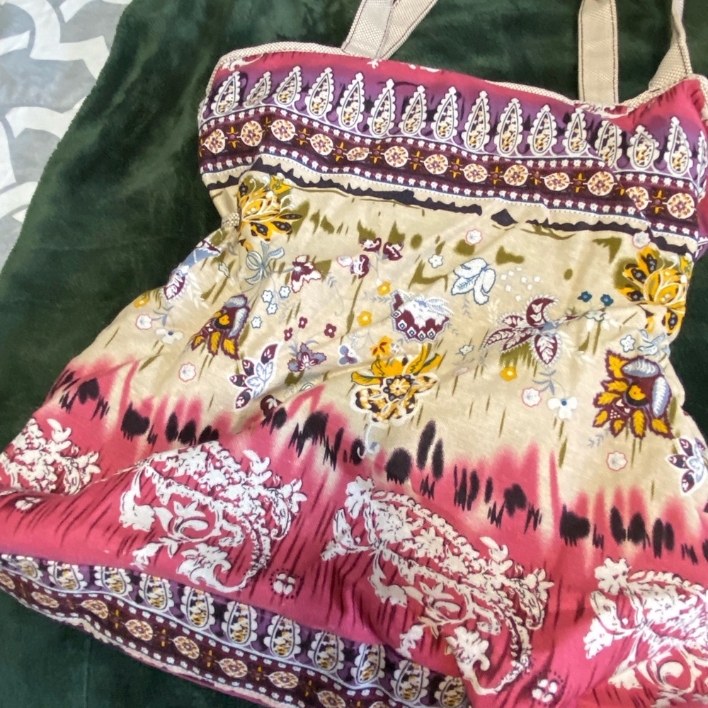Cute colorful tote.
